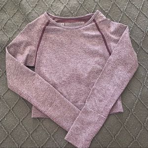 PINK seamless workout top
